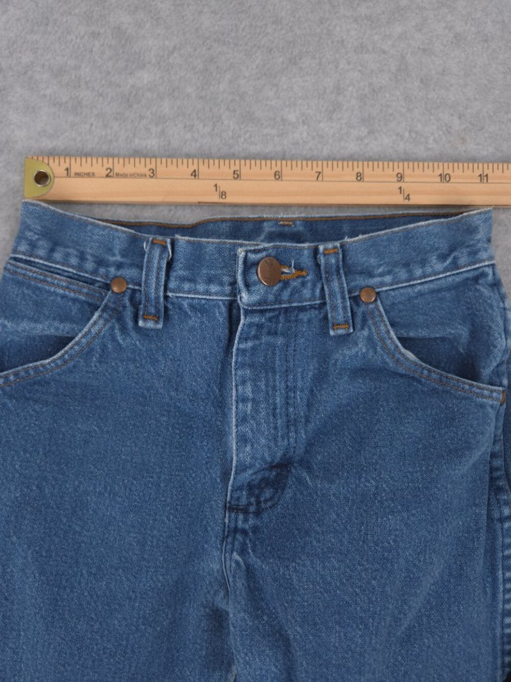Wrangler Jeans Boys Size 12 Slim Lot of 3 Cowboy Cut Western Cowboy Rodeo 13MWZ - Picture 8 of 16